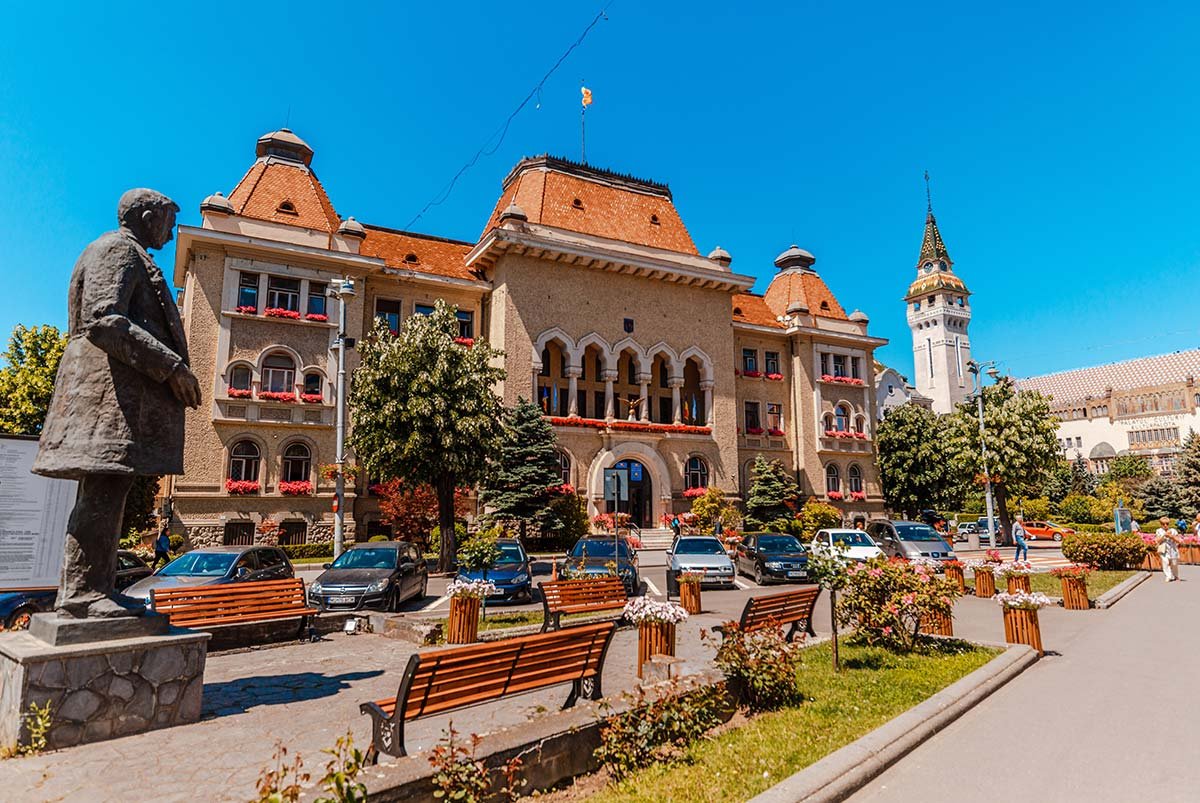 Primăria și Palatul Culturii Târgu Mureș